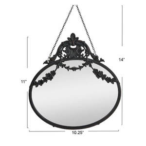 Latest <b>Hanging</b> <b>Wall</b> <b>Mirror</b> Luxury Indian Metal Design Handcrafted Bathroom for Sale at Bulk for Decorative Use from India 2025 - Product Image 2