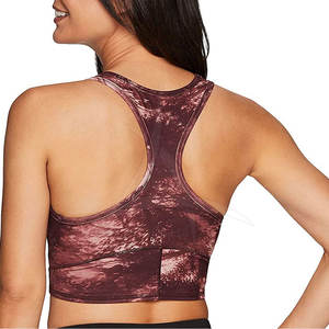 Ropa Deportiva Fabricada en Pakistán, Sujetador Deportivo para Mujer, Soporte Ligero, Sin Costuras, Transpirable, Secado Rápido, Ecológico, Sublimado - Product Image 4