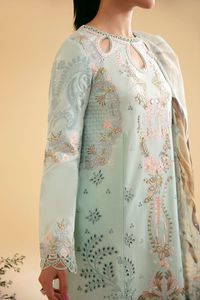 Factory-Made 3-Piece Pakistani Salwar Kameez Top Party/<b>Wedding</b> Wear Formal <b>Dress</b> Ladies New Design Lightweight High Quality - Product Image 2