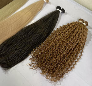 Extensions de cheveux humains Remy, qualité supérieure, en vrac, cuticules brutes, cheveux alignés, Extensions de cheveux crépus bouclés - Product Image 6