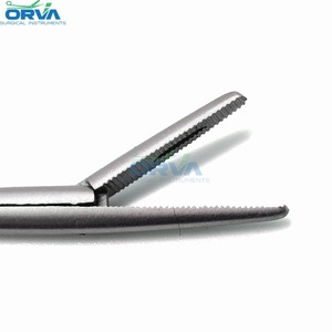 เครื่องมือผ่าตัด ORVIA คุณภาพสูง ได้รับการรับรองมาตรฐาน CE ผลิตจากเหล็กกล้าไร้สนิมเยอรมัน คีมจับแบบปากจระเข้ ปากหยัก สีต่างๆ - Product Image 2