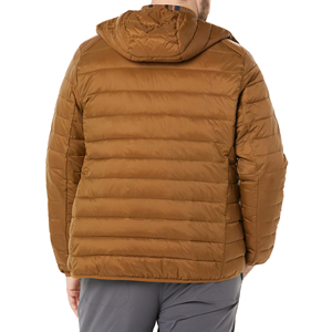 Custom Logo Quilted Winter Puffer <b>Jacket</b> High Street Style Canvas Windbreaker Bomber with <b>Light</b> Outdoor Features - Product Image 5