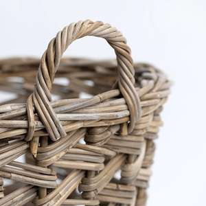 Cestas Tejidas de Ratán Kubu Artesanales Portobello - Product Image 1