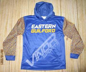 Jersey Reversible Unisex Ligero de 100% Poliéster con Logotipo Personalizado con Impresión Digital Completa, Sudaderas con Capucha para Equipos Deportivos de Invierno para Hombre - Product Image 3