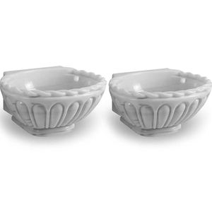 Lavabo de Mármol para Baño Turco Kurna de Diseño Moderno, Calcita Natural con Acabado Pulido para Uso en Baños de Hoteles - Product Image 3