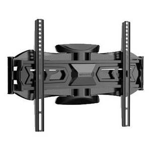 Support mural pour téléviseur STRONG400 noir avec système pantographe, VESA 400 x 400, gestion des câbles et accessoires, capacité de 30 kg - Product Image 1