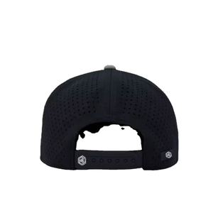 Custom 5 Panel Unisex Baseball Caps Quick Dry Waterproof Performance Nylon <b>Hats</b> with Laser Cut Drilled Perforated Hole Wholesale - Product Image 3