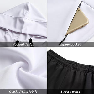 Ensemble de survêtement de jogging pour homme personnalisé en gros, polyester et coton, vêtements de sport, personnalisation du logo OEM ODM - Product Image 6