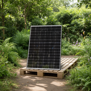 Panneau solaire monocristallin PERC à demi-cellules Solar Quest 600W double vitrage certifié TUV pour palette - Product Image 3