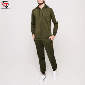 2025 hombres cómodo microfibra Jogging Warm Ups traje de entrenamiento XL tamaño Skinny Fit para invierno chándal de microfibra - Product Image 2
