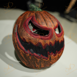 Máscara Realista <span class=keywords><strong>de</strong></span> <span class=keywords><strong>Calabaza</strong></span> para <span class=keywords><strong>Halloween</strong></span>, Material PU Transpirable, Diseño Moderno <span class=keywords><strong>de</strong></span> <span class=keywords><strong>Cara</strong></span> Completa para Fiestas <span class=keywords><strong>de</strong></span> Adultos - Product Image 4