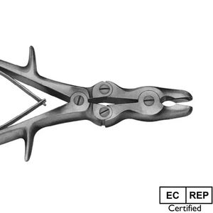 Instrumentos quirúrgicos ortopédicos hueso Rongeur Manual 410 Acero inoxidable japonés de alta calidad certificado CE - Product Image 3