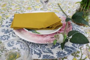 100% servilletas de tela de lino en óxido, servilletas de fiesta de boda de Navidad suavizadas hechas a mano para cocina servilletas de lino suave - Product Image 2