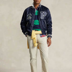 Veste en tissu lisse en toile, tendance streetwear, veste d'hiver avec finition satinée brillante, 100% soie, design haut de gamme - Product Image 4