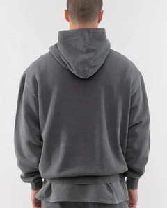 Sweats à capuche personnalisés pour hommes vente en gros pull-over de broderie d'impression de logo personnalisé décontracté et style de rue de haute qualité nouveaux sweats à capuche à la mode - Product Image 3