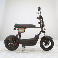 Sepeda Motor Listrik Q5 2025 Populer 1200W 45KPH EEC/COC Skuter Moped Ringan Portabel