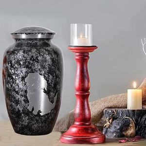 โกศใส่ศพผู้ใหญ่ทำจากอลูมิเนียมทำมือสำหรับผู้ชายผู้หญิงและผู้ใหญ่ - Product Image 5