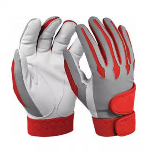 Stylish Custom Hand Protection Outdoor Baseball Gloves Lightweight Leather Baseball Gloves For Batting Stylish Batting Gloves - Product Image 3