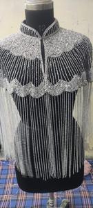 ลูกปัดเลื่อมทรงตรงยาวถึงพื้นทรงตรงสำหรับงานเลี้ยงสังสรรค์ในคลับ - Product Image 3