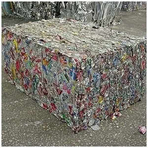 Déchets d'aluminium UBC déchiquetés de qualité supérieure (pureté de 99,99 %) provenant de canettes de boissons pour la vente en gros, utilisation industrielle de fusion - Product Image 3