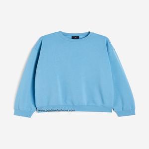 Sudadera con capucha de primavera para mujer con logotipo personalizado de alta calidad en blanco con hombros caídos pesado 100% algodón lavado con ácido - Product Image 2