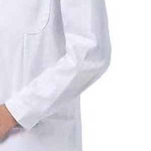 Blouse de laboratoire blanche pour garçons 100% coton biologique blouse de laboratoire de haute qualité pour médecin dentiste - Product Image 3