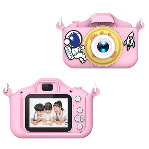 2023กล้องดิจิตอลสำหรับเด็กเครื่องบันทึกวิดีโอดีไซน์สีสันสดใสน่ารักของขวัญปีใหม่สำหรับเด็กพร้อมเซ็นเซอร์ภาพ CMOS - Product Image 5