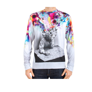 Top Premium 400 GSM Sudadera Hombres Diseño de alta calidad Logotipo propio Allover Sublimation Sudadera Hombres Mujeres - Product Image 4