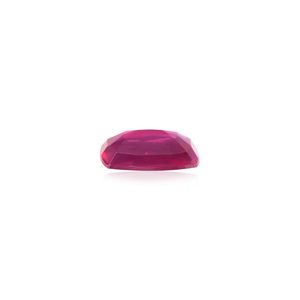 Rubí Facetado de 1.03 Quilates (Piedra Manik) Gema Mineral Roja Natural de 8mm de Alto y 1.5mm de Tamaño, Creado en Laboratorio y Tratado con Calor - Product Image 2