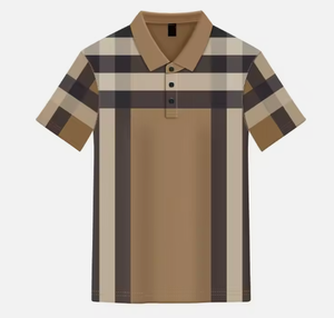 Concevez votre propre polo de marque à manches courtes en polyester pour hommes, t-shirts polo de golf pour hommes, de haute qualité - Product Image 3