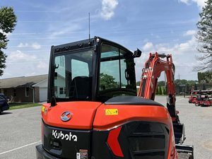 รถขุดขนาดเล็กคุณภาพสูง Kubota KX057-5 น้ำหนัก 5.5 ตัน สำหรับงานก่อสร้าง จัดสวน ขุดดิน เคลื่อนย้ายดิน ขาย - Product Image 6