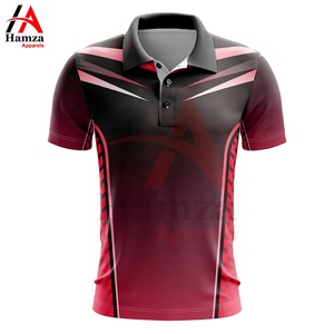 Sublimación Impreso Último diseño Polo Camisa Tela Color y tamaño Camisa para hombres OEM Venta al por mayor Sublimación Personalizar Polos - Product Image 3