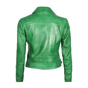Chaqueta de moto Vintage para mujer de último diseño, cortavientos de trabajo resistente en cuero PU de talla grande, impermeable para mujer - Product Image 2
