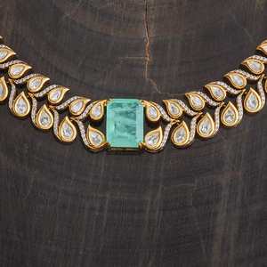 Kundan Necklace 178323 Elegant <b>Wedding</b> <b>Accessory</b> - Product Image 3