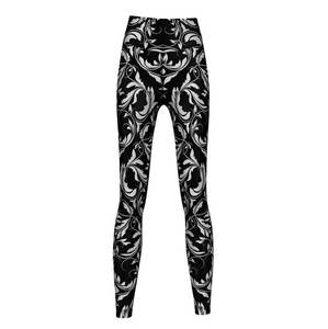 Leggings pour femmes pleine longueur taille haute doux confortable idéal pour Fitness Yoga course Pilates activités de relaxation utilisation sportive - Product Image 4