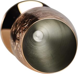 Meilleure vente de flûte à longue tige en métal de luxe en verre gravé de haute qualité - Product Image 2