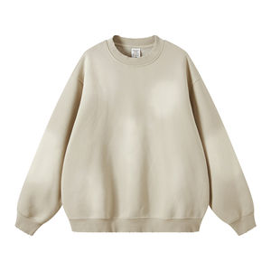 Pull-over à pigments thermiques en coton épais conçu sur mesure, sweatshirts à capuche brodés pour l'hiver, service OEM - Product Image 4