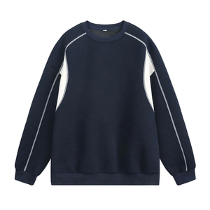 เสื้อกันหนาวมีฮู้ดสำหรับผู้ชายผู้หญิงเสื้อกันหนาวมีฮู้ดผ้าฟลีซผ้าคอตตอนไซส์ใหญ่พิเศษพิมพ์ลายออกแบบได้ตามต้องการสำหรับฤดูหนาว - Product Image 2