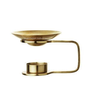 Daily Usage Essential <b>Oil</b> <b>Burner</b> Lumiere Essential <b>Oil</b> <b>Burner</b> Brass <b>Fragrance</b> <b>Oil</b> Diffuse <b>Burner</b> for Home Decor - Product Image 2