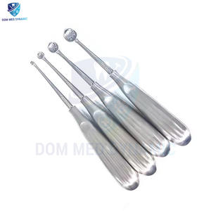 Cureta ósea de fusión espinal quirúrgica DMD de 17 cm e instrumento ortopédico de 20 cm, acero inoxidable de alta calidad, CE/ISO - Product Image 5
