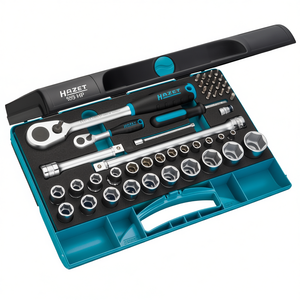 Juego de Herramientas de Reparación Automotriz Hazet de 47 Piezas, Llaves de Trinquete con Enchufes Hexagonales, Pozidriv PH y TORX de Perfil de Tracción de 1/2'' - Product Image 2