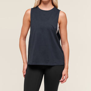 เสื้อกล้ามเปล่าสำหรับออกกำลังกายสำหรับผู้หญิงเสื้อกล้ามใส่ออกกำลังกายเล่นโยคะโลโก้ได้ตามต้องการ - Product Image 6