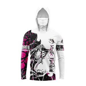 Chemise de pêche pour homme avec logo personnalisé OEM ODM Polyester léger Spandex Respirant Séchage rapide UPF UV Vêtement d'extérieur - Product Image 6