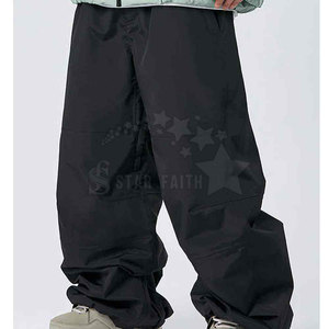 Pantalones de Esquí Casuales Resistentes y Ligeros, Impermeables, Transpirables, de Poliéster/Nailon, con Forro Cálido, para Uso en Exteriores, Fáciles de Usar - Product Image 3