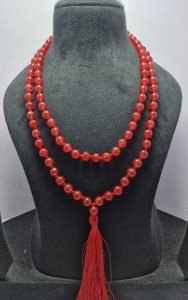 Las mejores cuentas de piedra Mala Heling de cristal hidráulico de rubí natural para la fabricación de joyas, fabricantes mayoristas - Product Image 6