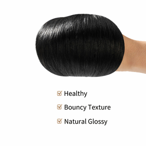 14-28 pulgadas <span class=keywords><strong>Remy</strong></span> doble dibujado Clip de cabello humano en extensiones para mujeres marrón oscuro 8 o 10 piezas Clip en 100% extensiones de cabello humano - Product Image 3