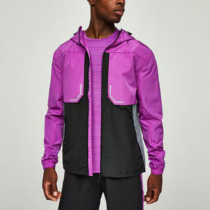 Chaqueta deportiva de chándal cortavientos con Cremallera de nailon impermeable para hombre personalizada de Prince Industry para trajes de invierno - Product Image 3