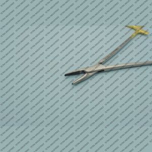 Portaagujas Webster de Grado TC A+ Clase I, 5 Pulgadas, Acero Inoxidable Dentado, Instrumentos Quirúrgicos Dentales Manuales de Sutura, CE - Product Image 3