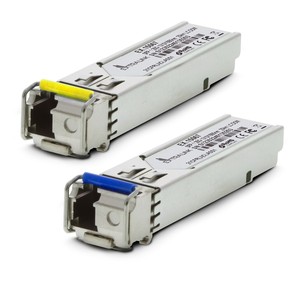 Extralink SFP WDM โมดูล1.25G, 1.25Gbps, 1310/1550nm, โหมดเดียว, 20km, LC, DOM, คู่, ออกแบบมาสำหรับ hp/ aruba - Product Image 1