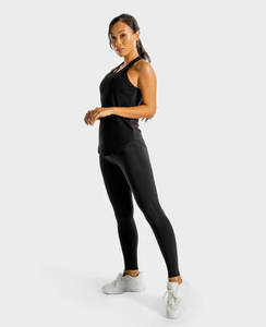 Las mejores camisetas sin mangas sólidas para mujer, ropa de calle, camisetas sin mangas ligeras de algodón 100% para mujer, Impresión de logotipo personalizado - Product Image 3